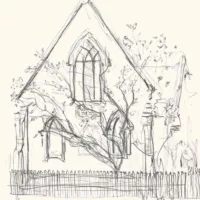 Greeting Card: Queenscliff Gallery by Soula Mantalvanos