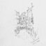 Soula Mantalvanos Rio dei Barcaroli, Venice graphite drawing paper size 27 x 18cm $580f
