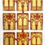 Soula Mantalvanos Venice Windows woodblock print size 39 x 28cm