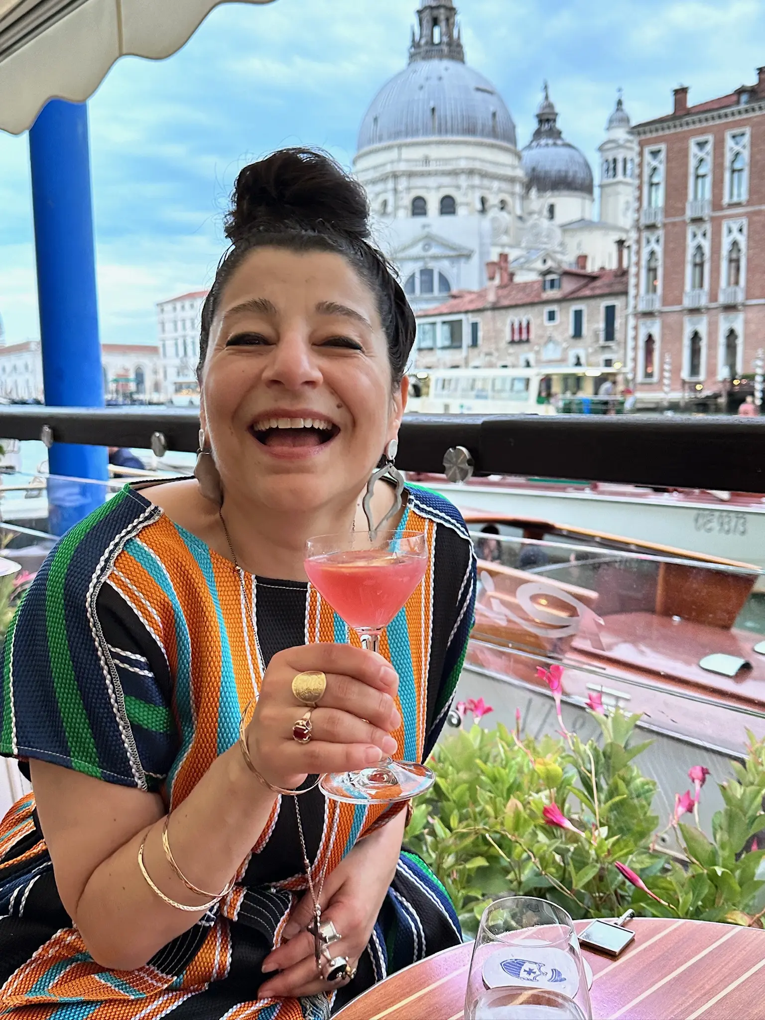 Cheers from the Riva Bar, Gritti Palace, Venice 2024