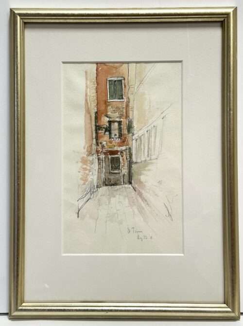 San Toma, Venice 2018 watercolour 24 x 15cm $750 f