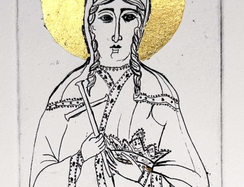 New Byzantine Icon Etchings – Available now at Queenscliff Gallery