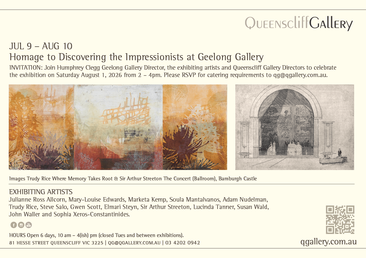 QG 2026 Homage Impressionists invite