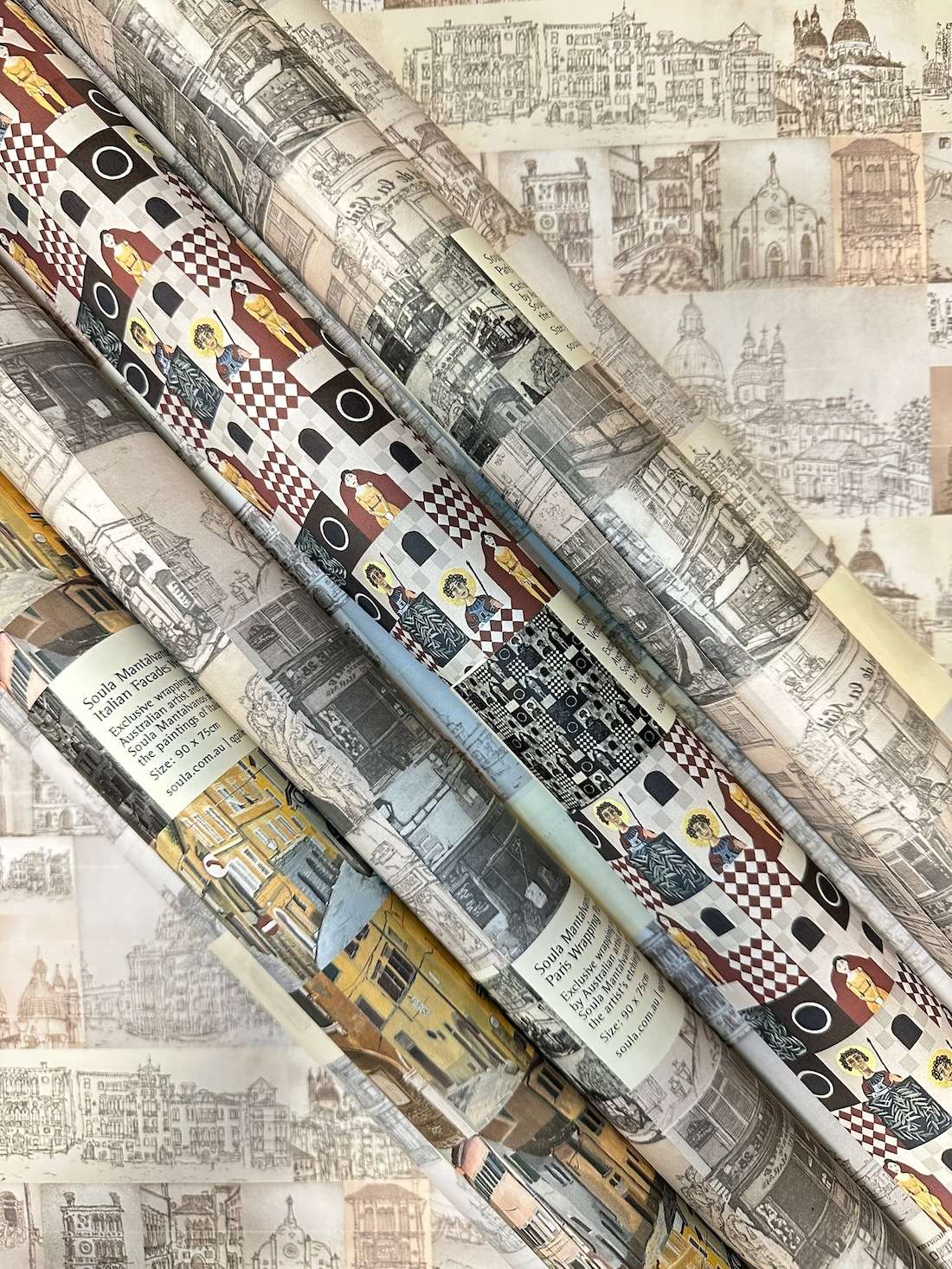 ©soula mantalvanos wrapping